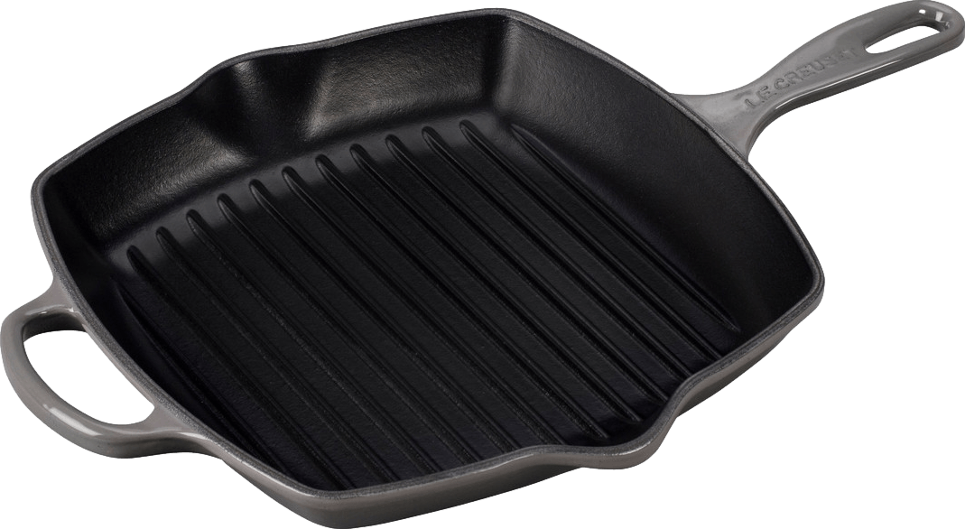 Le Creuset Signature Cast Iron 10.25 Square Skillet Grill & Reviews