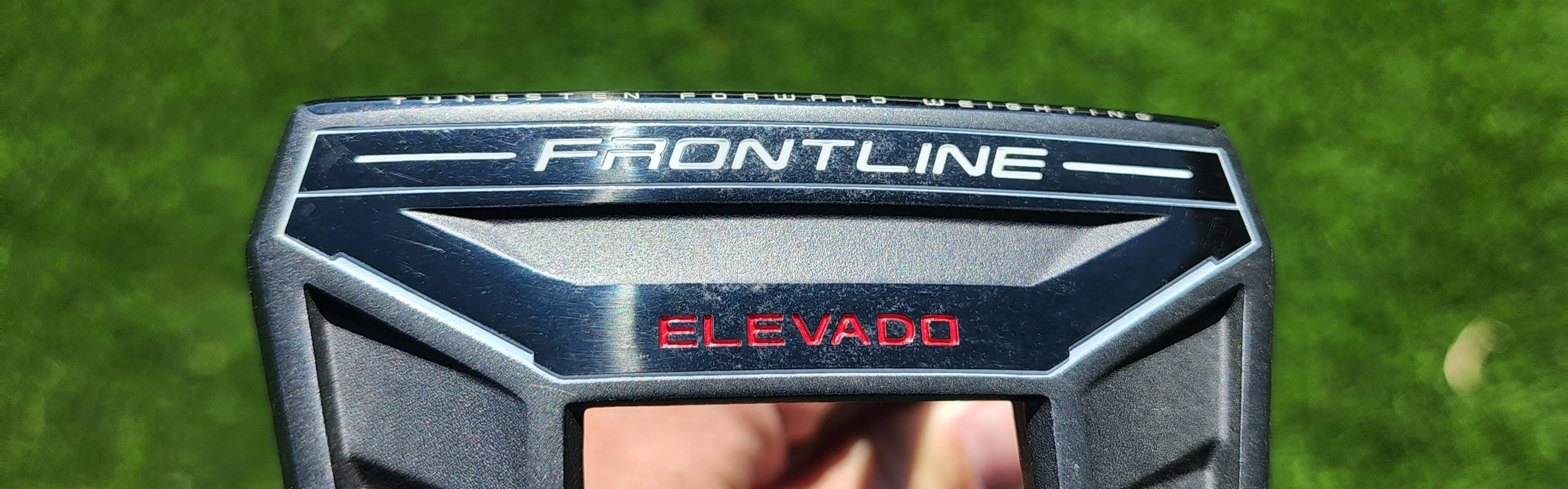 The Cleveland Frontline Elevado Single Bend Putter.