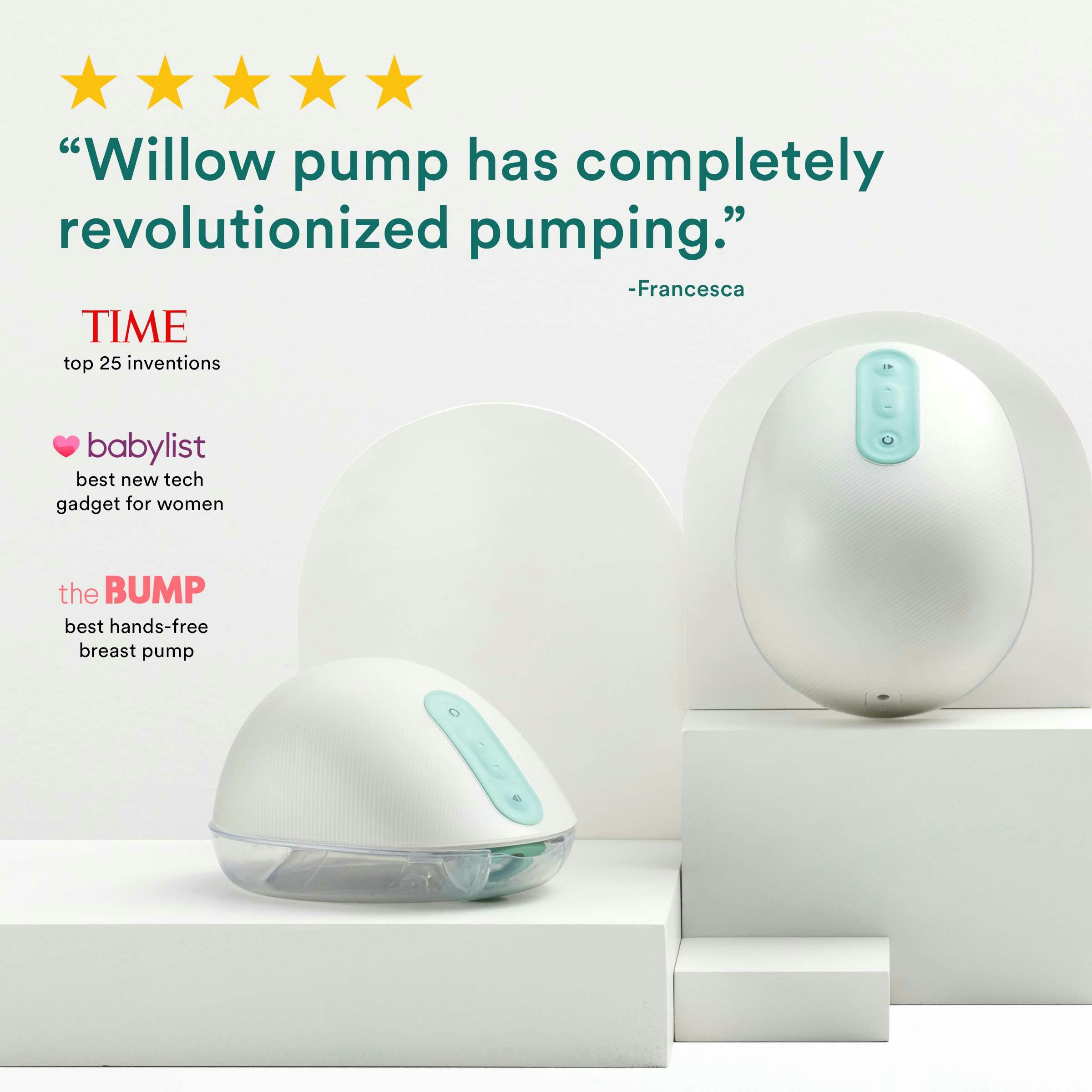 Willow 3.0 Leak-Proof Wearable Double Electric Breast Pump