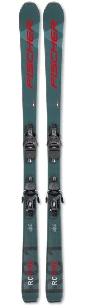Fischer RC Fire SLR Pro Skis + RS 9 SLR Bindings · 2023 · 165 cm