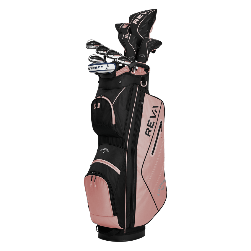 Callaway REVA 11-Piece Complete Golf Set · Right Handed · Graphite · Ladies · Standard · Rose Gold