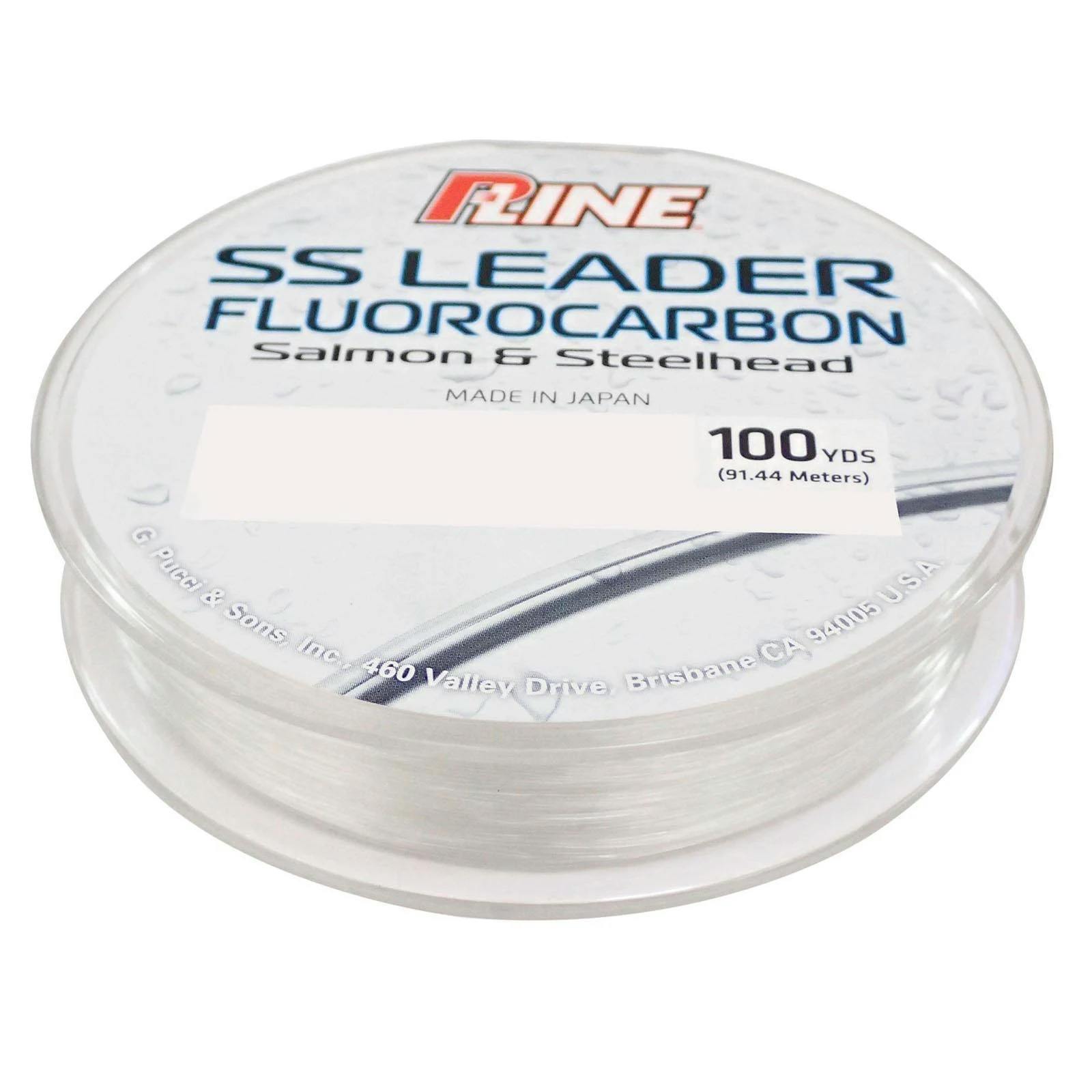 P-Line Salmon/Steelhead Fluorocarbon Leader 100 Yards 25 pound