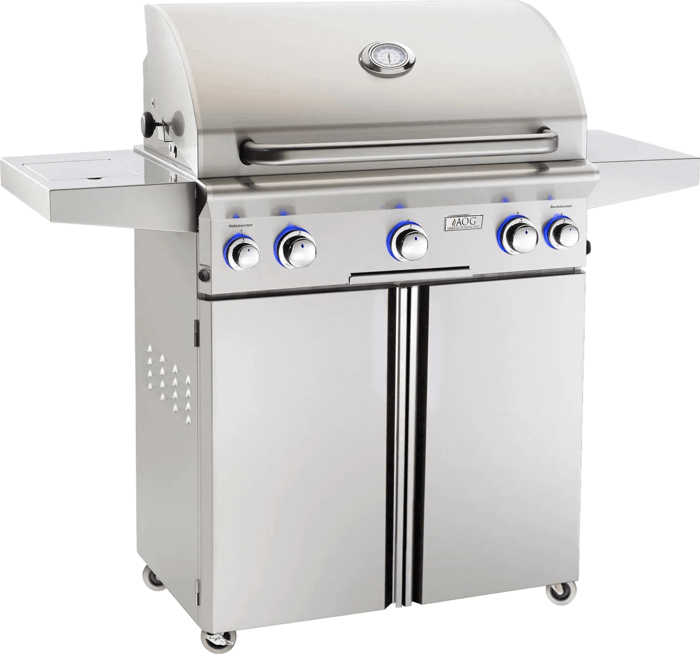 American Outdoor Grill L-Series Gas Grill with Rotisserie and Single Side Burner · 30 in. · Propane
