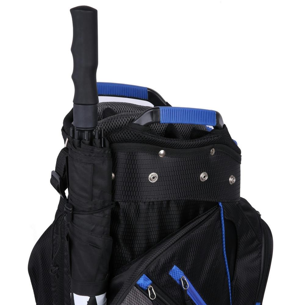 MacGregor Golf Cooler 14-Divider Top w/ Removable Insulated Cooler Cart Bag · Blue