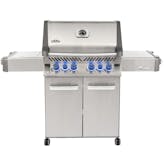 Napoleon Prestige 500 Gas Grill with Infrared Rear Burner and Infrared Side Burner and Rotisserie Kit · Natural Gas