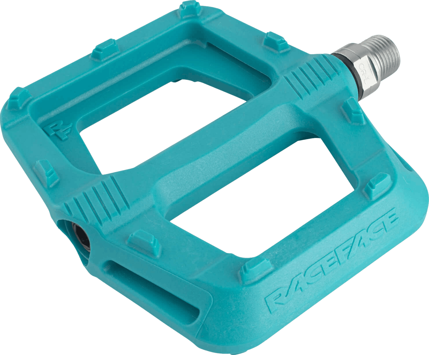 RaceFace Ride Pedals · Turquoise · 9/16in