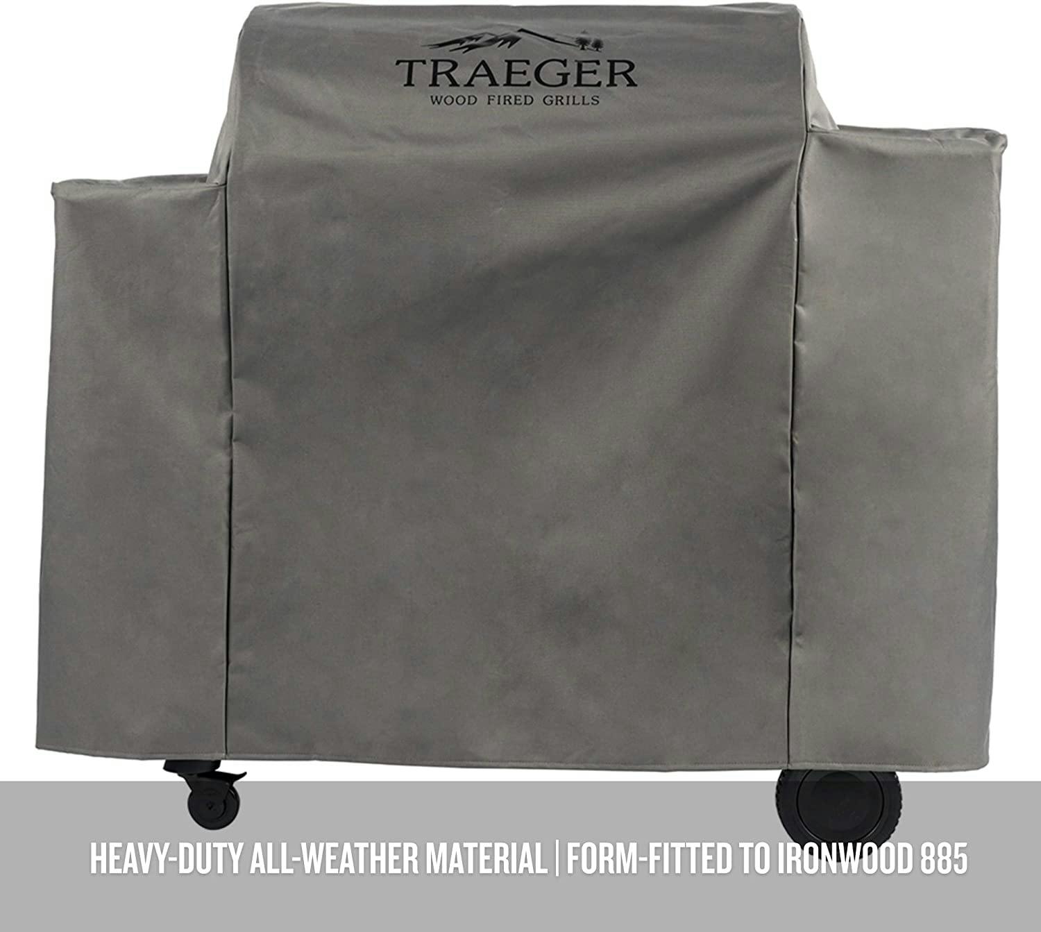 Traeger Full Length Grill Cover For Ironwood 885 Series Pellet Grills