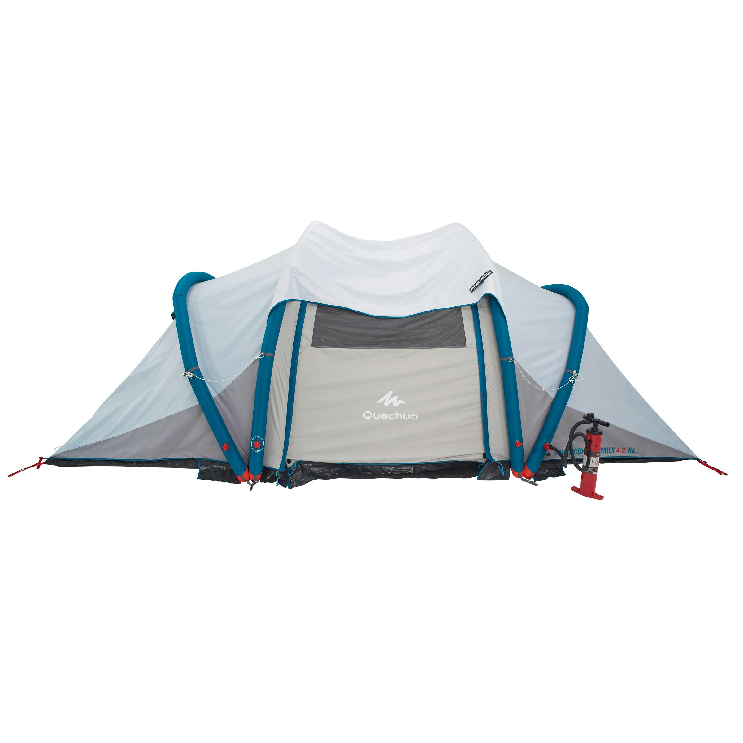 Decathlon Air Seconds Fresh & Black 4.2 Inflatable Tent