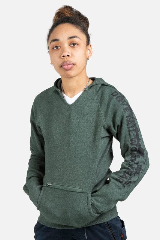 Dovetail - Anna Pullover Hoodie - SM Forest Green