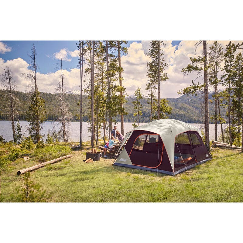 Coleman Skylodge Camping 8 Person  Tent · Blackberry