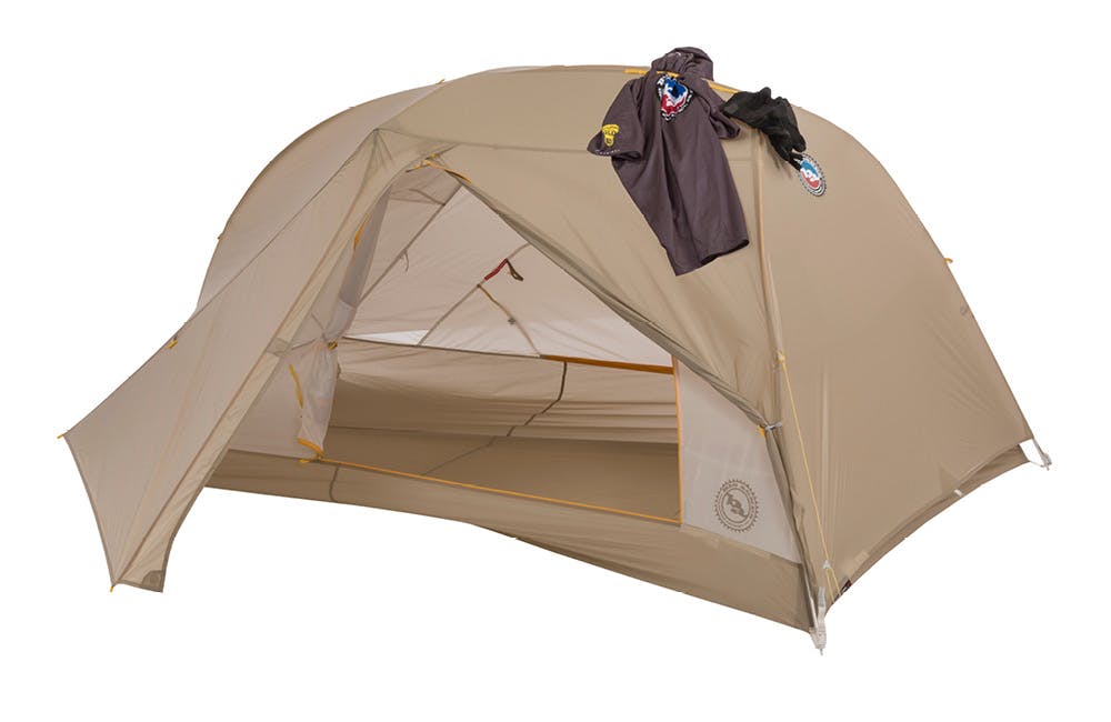 Big Agnes Tiger Wall UL 2 Person Tent Bikepack Solution Dye · Greige/Gray