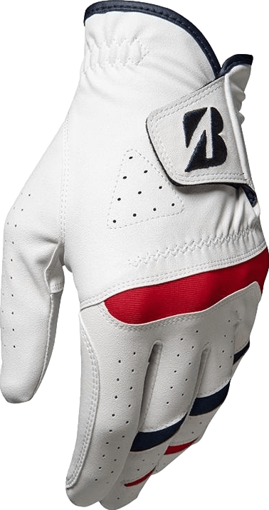 Bridgestone Men's Soft Grip Golf Glove Â· Left Hand Â· Cadet Medium Â· White