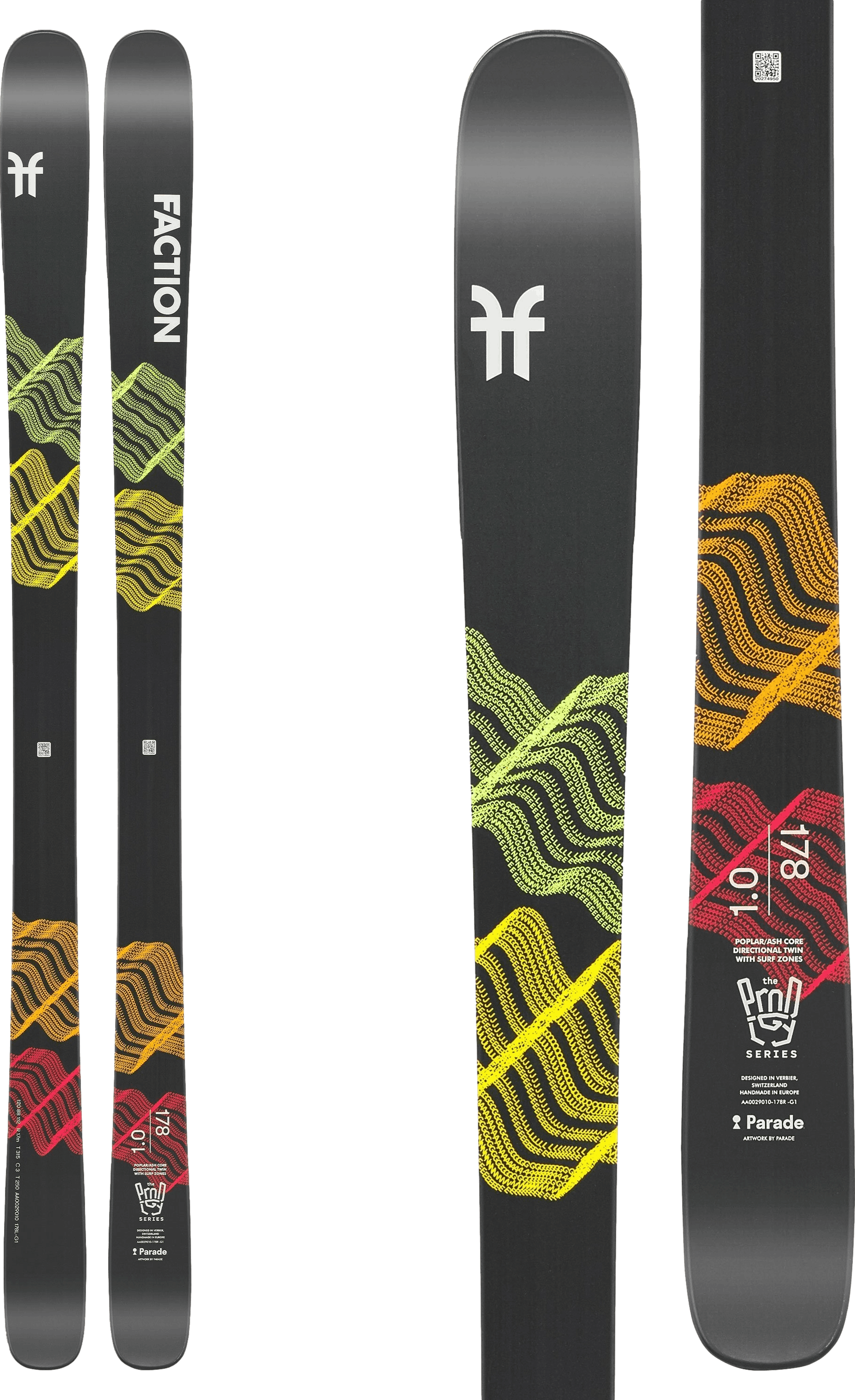 Faction Skis Prodigy 1.0 Skis · 2022