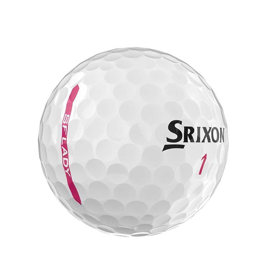 Srixon Soft Feel Lady 7 Golf Balls · White