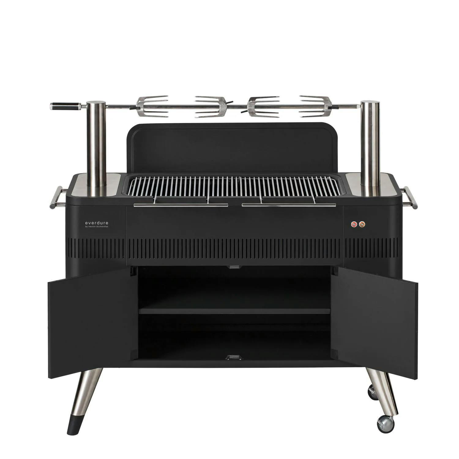Everdure By Heston Blumenthal HUB I Charcoal Grill with Rotisserie & Electronic Ignition · 54 in.