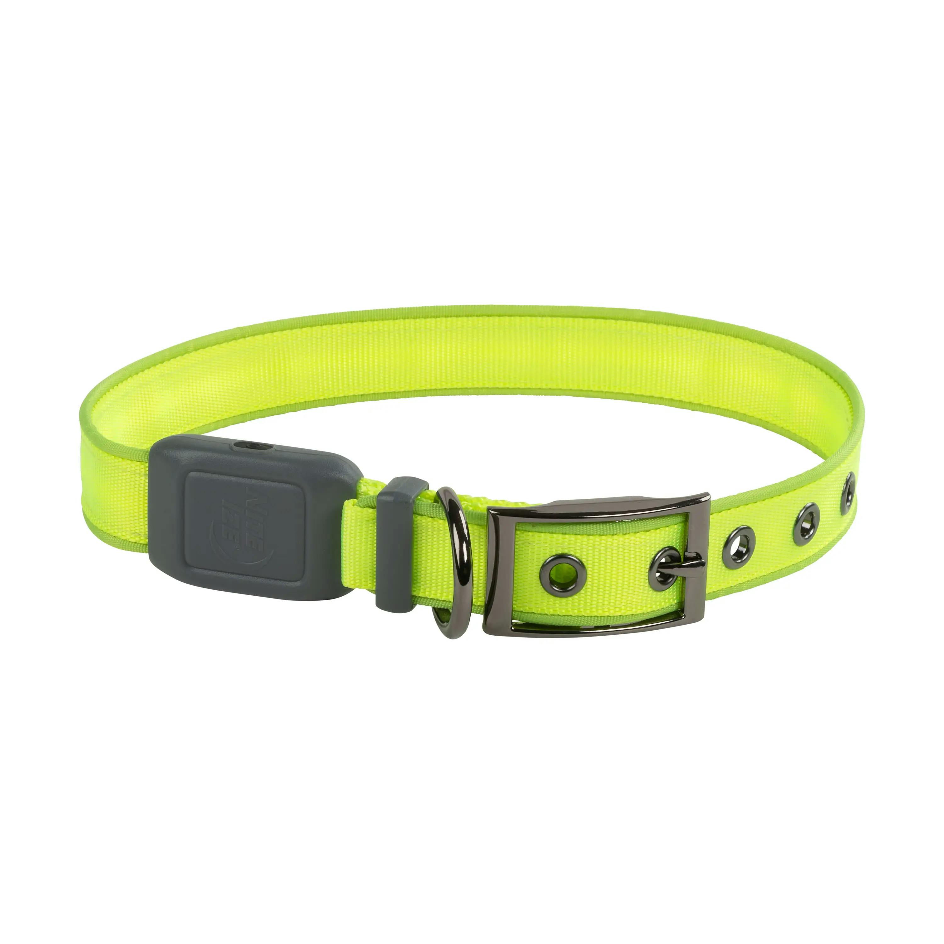 Nite Ize Nite Dog Rechargeable Led Collar · Lime