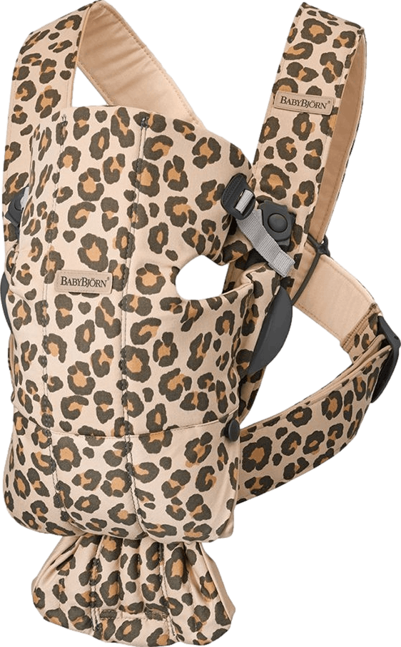BabyBjörn Baby Carrier Mini · Beige Leopard
