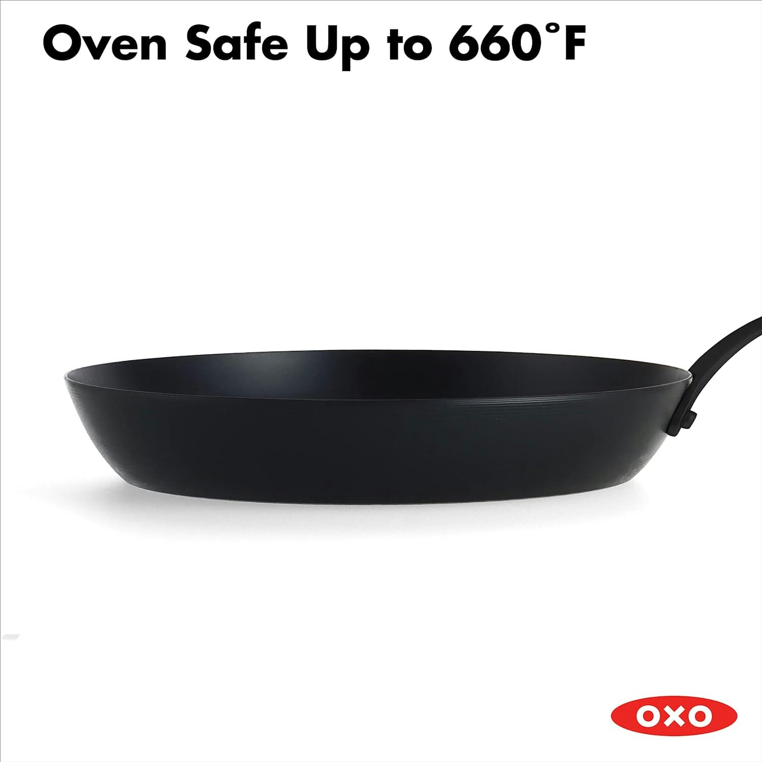 OXO Outdoor Carbon Steel Fry Pan with Removable Handle - 10