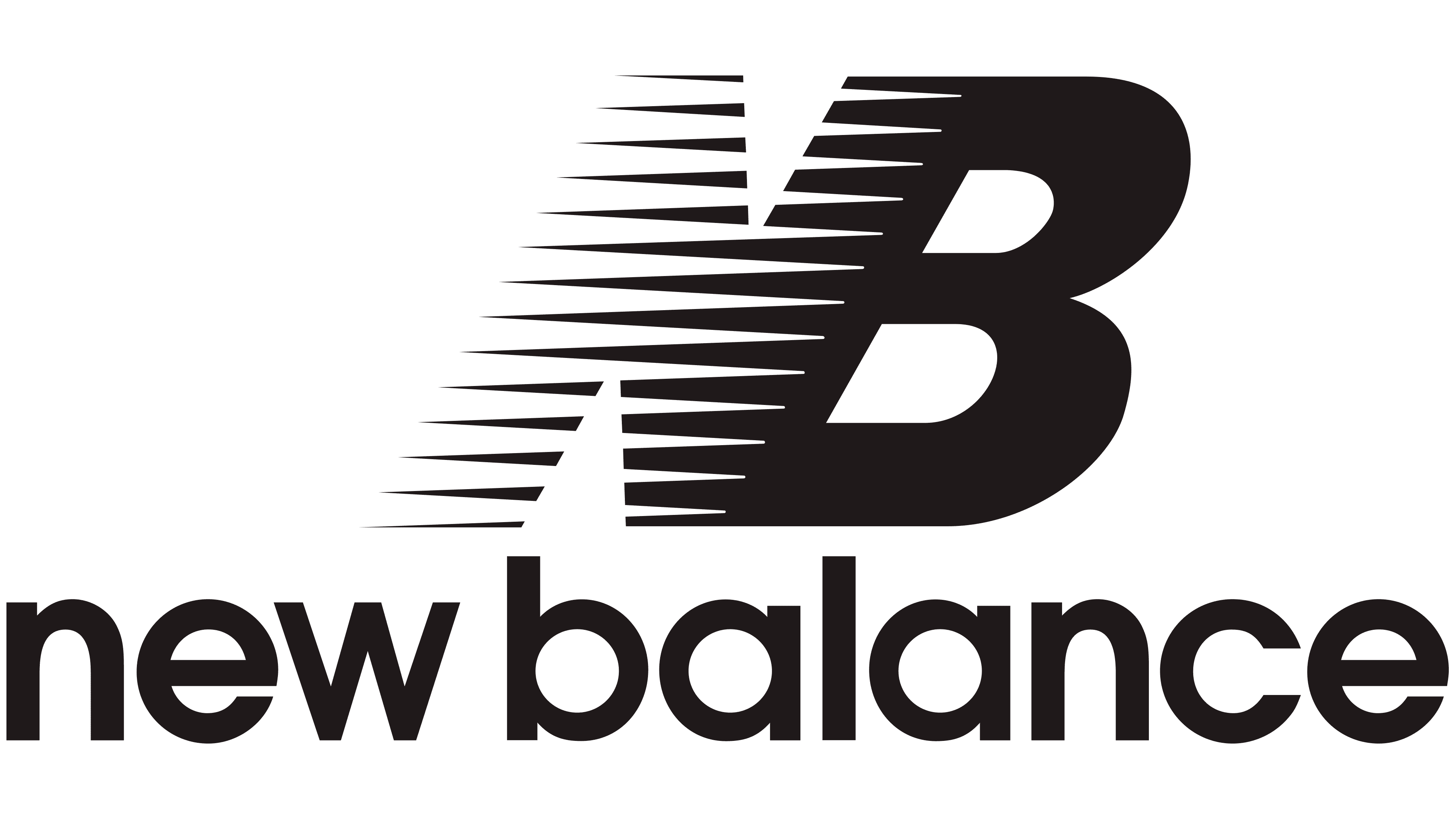 The New Balance logo reads "new balance" with a stylized "NB" above it.