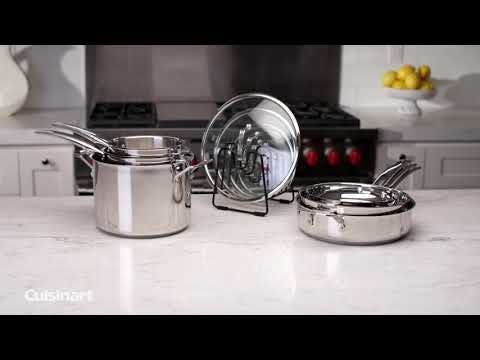 Cuisinart 11-Piece Forever Stainless Steel Cookware Set 