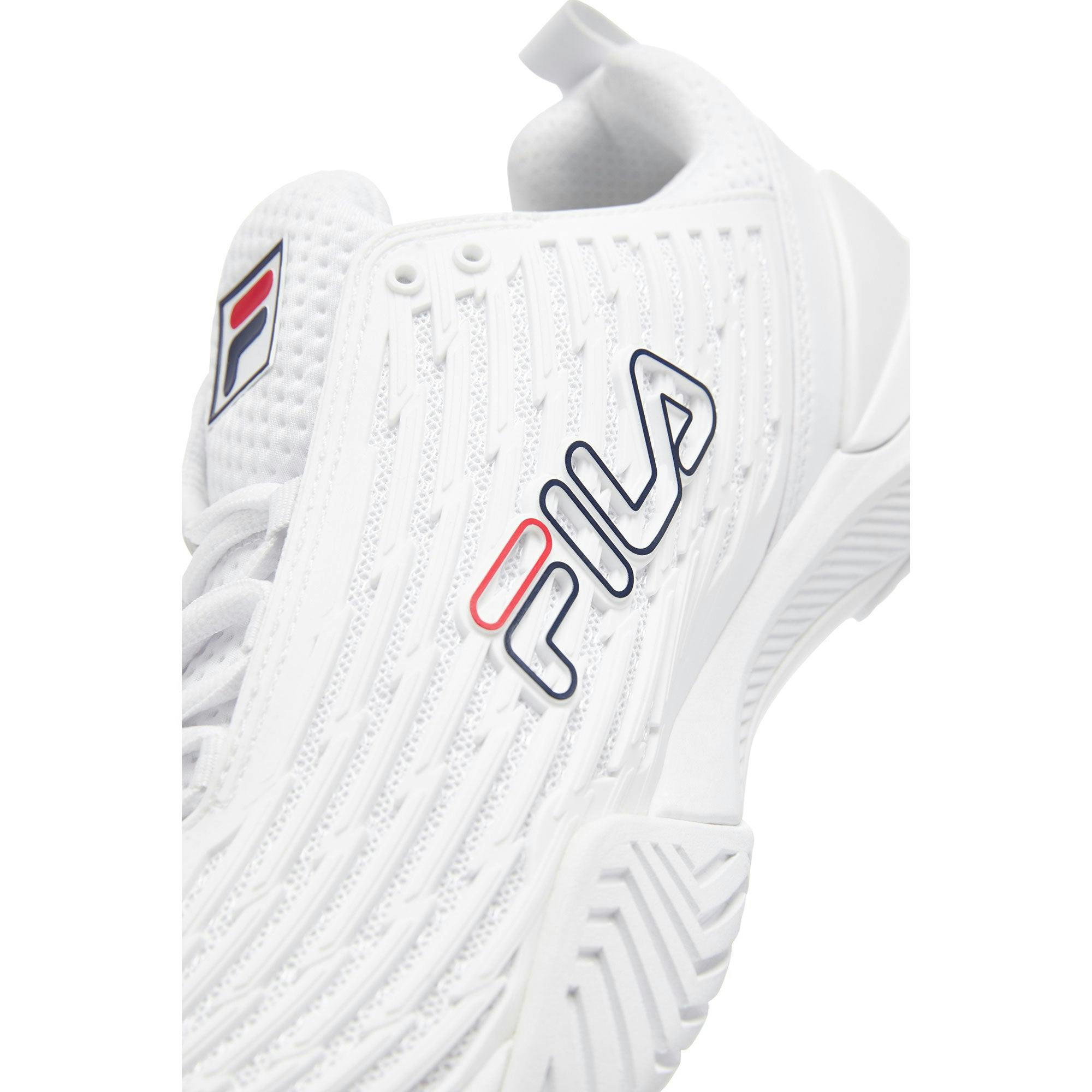 Fila Speedserve Energized Mens Tennis Shoes - SFTY/BK/WT 702 / D Medium / 12.0