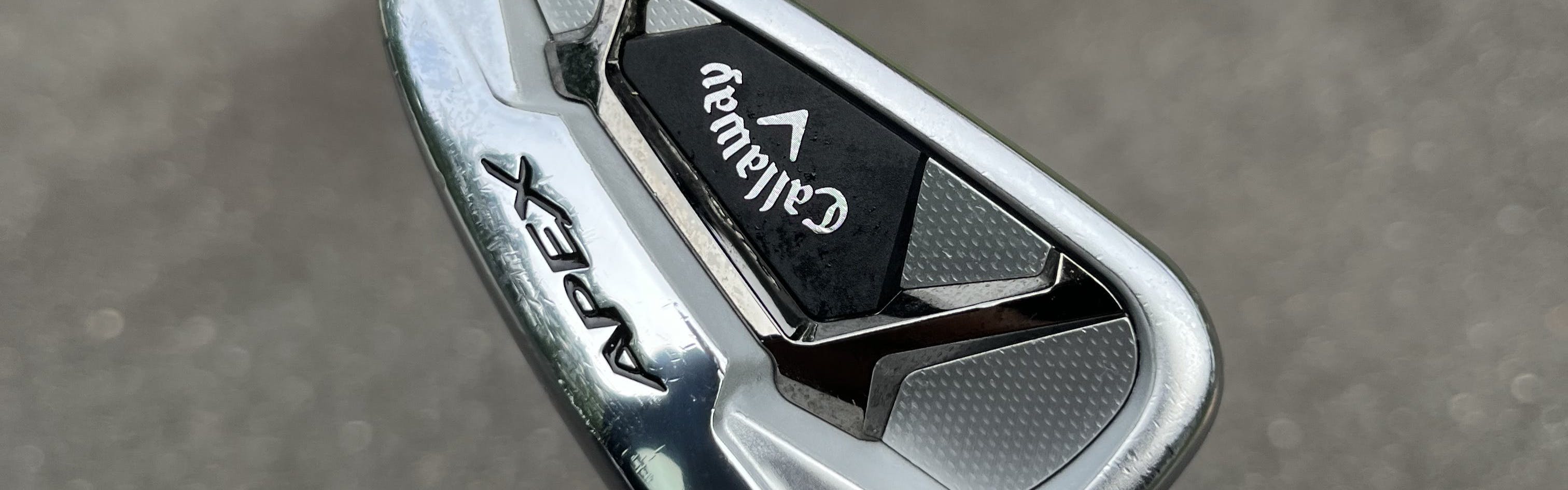 Close up of the Callaway Apex 21 Iron,
