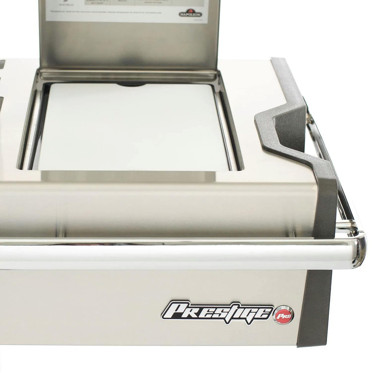 Napoleon Prestige PRO 665 Gas Grill with Infrared Rear Burner and Infrared Side Burner and Rotisserie Kit · Propane