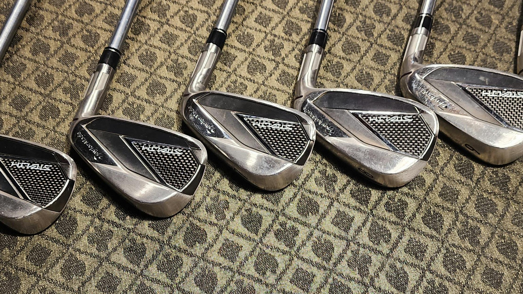 The Custom · Taylormade Stealth Iron Set.