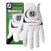 FootJoy Men's WeatherSof White Golf Glove