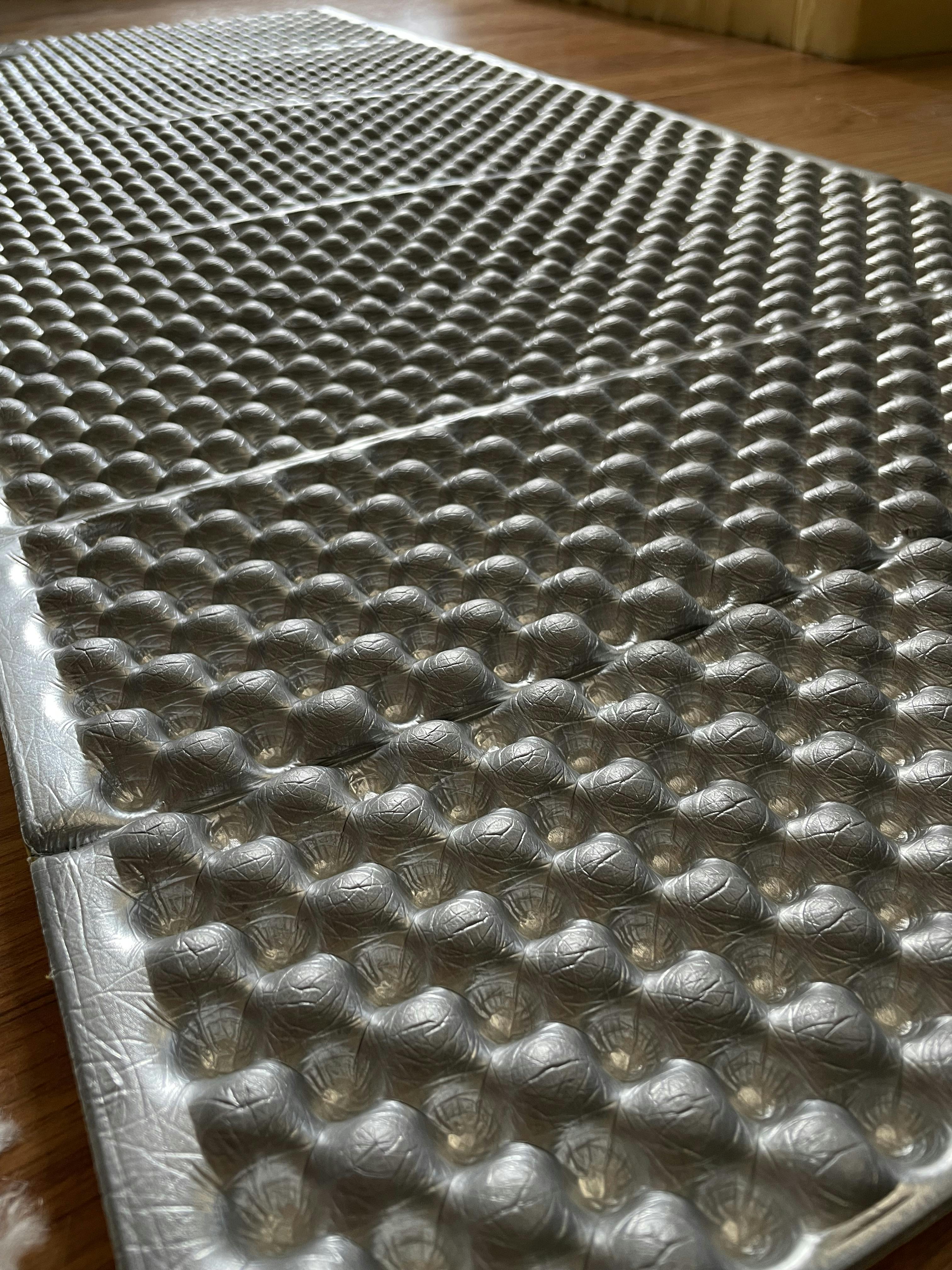 Surface of the Therm-a-Rest Z-Lite SOL Sleeping Pad.