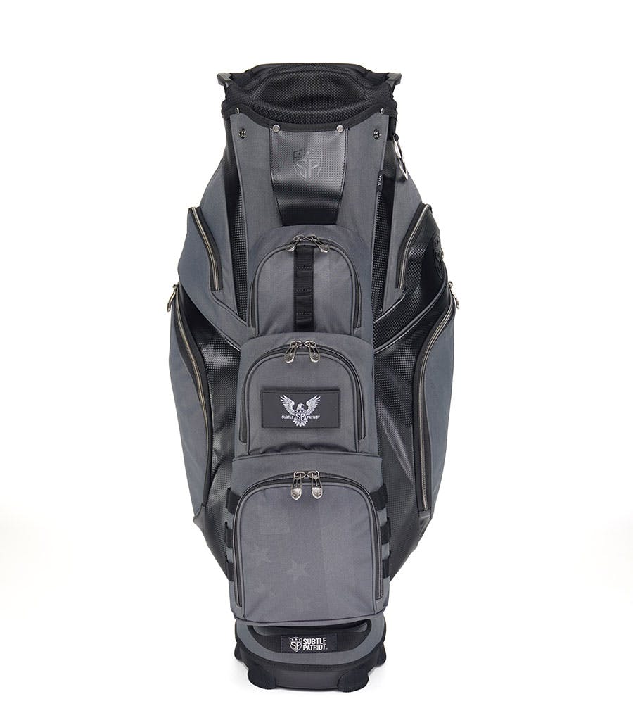 Subtle Patriot Tier 1 Cart Golf Bag · Musket Gray
