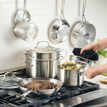 Matte Black Nonstick Pots And Pans Set With Hard Anodized Induction For  Optimal Cooking Experience From Hmkjhome, $261