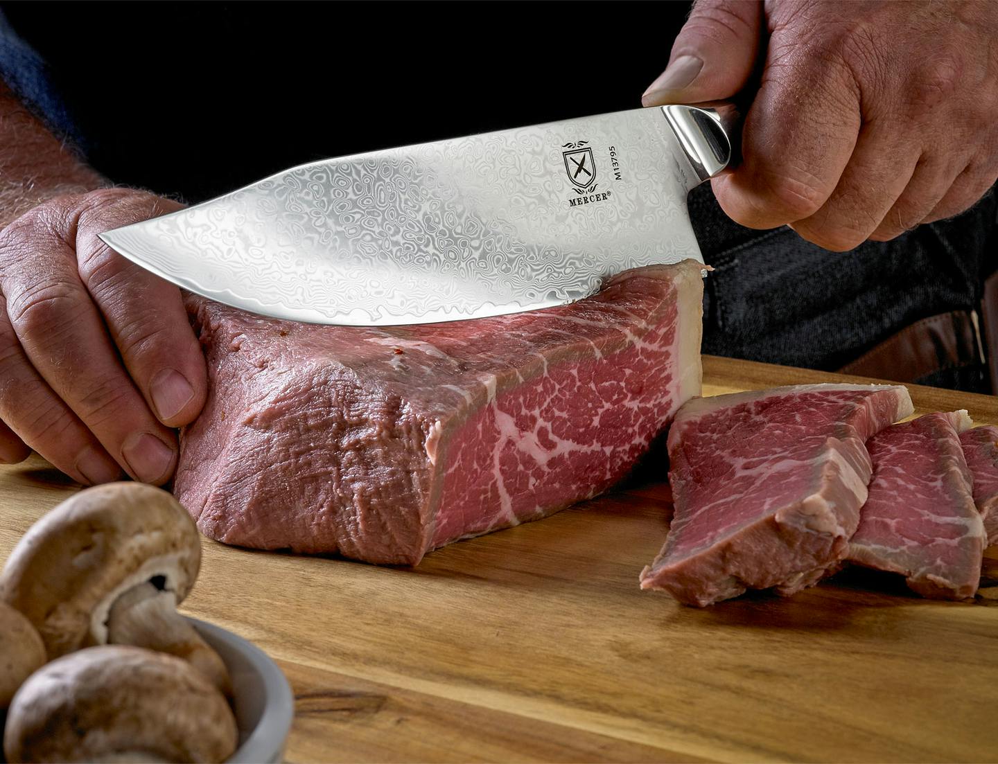 Mercer Culinary M13795 8 Damascus Hunter Chef's Knife