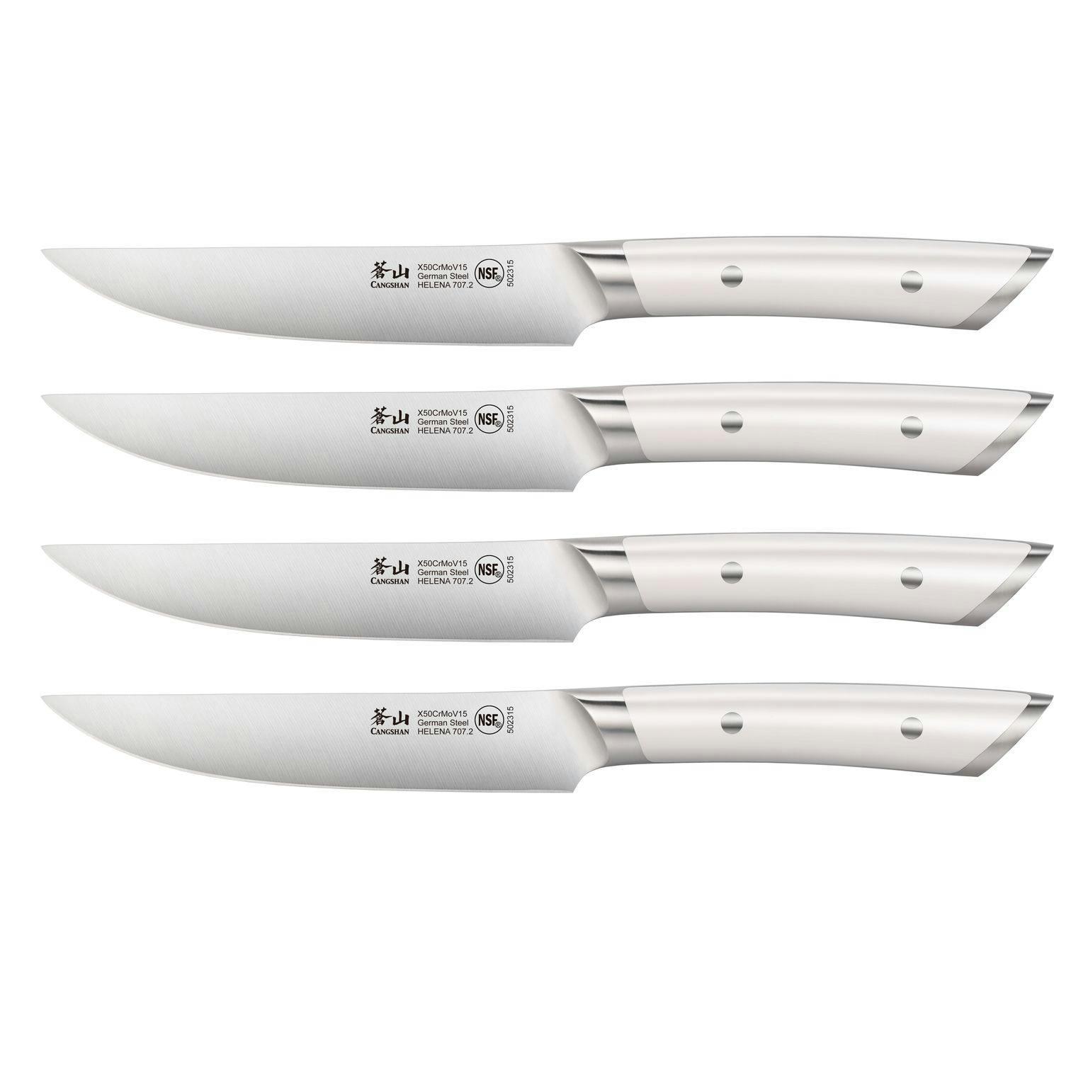 Cangshan Helena Fine Edge Steak Set, 4 pc. - Spoons N Spice