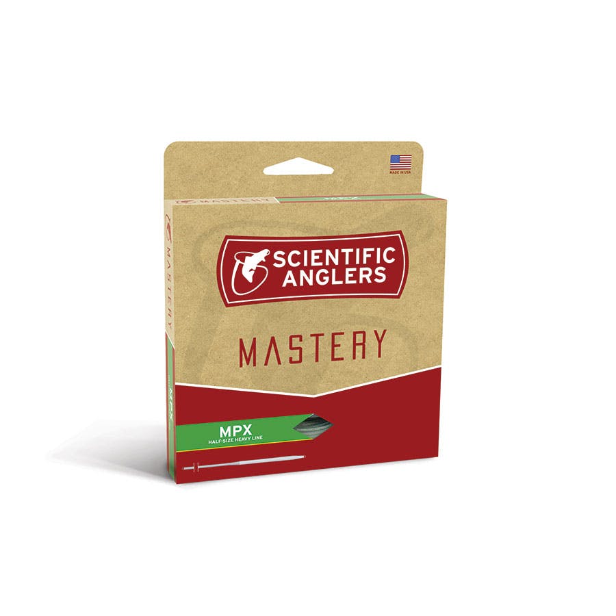 Scientific Anglers Mastery MPX Fly Line · WF · 7 wt · Floating · Buckskin / Optic Green