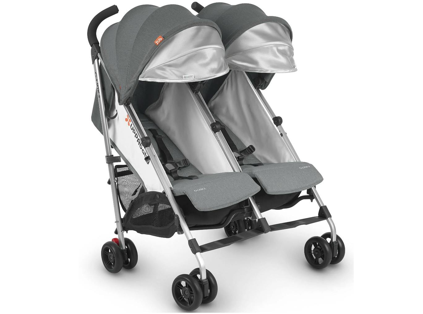 The UPPAbaby G-LINK 2 Double Stroller.
