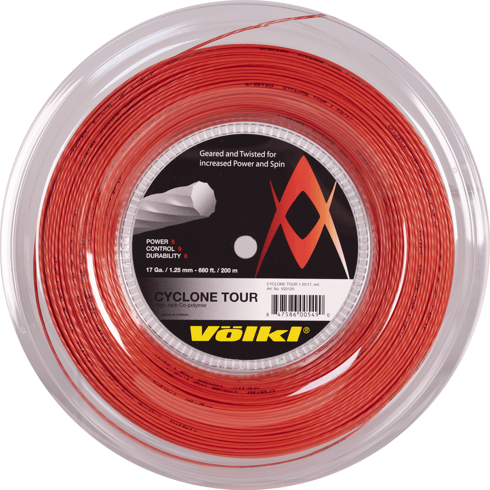 SOLINCO Revolution Tennis String Reel (17 / 1.20mm, 200 m)