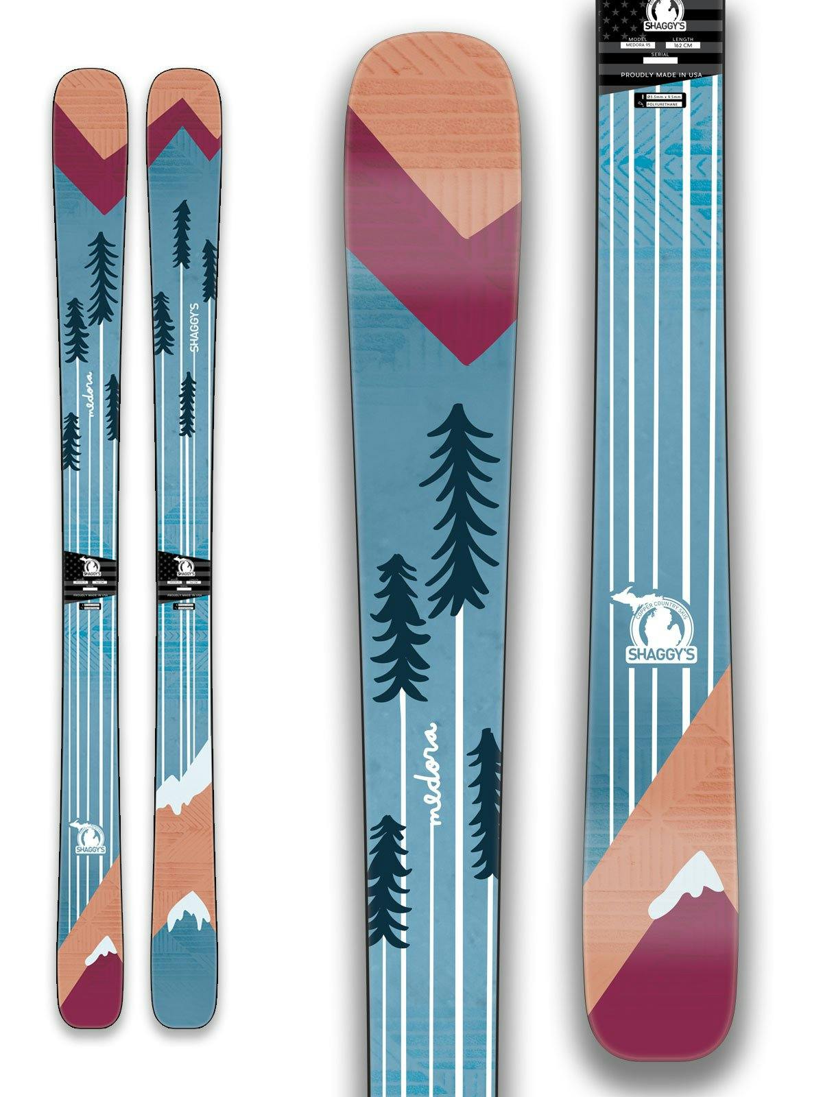 Shaggy’s Skis Medora 95 skis