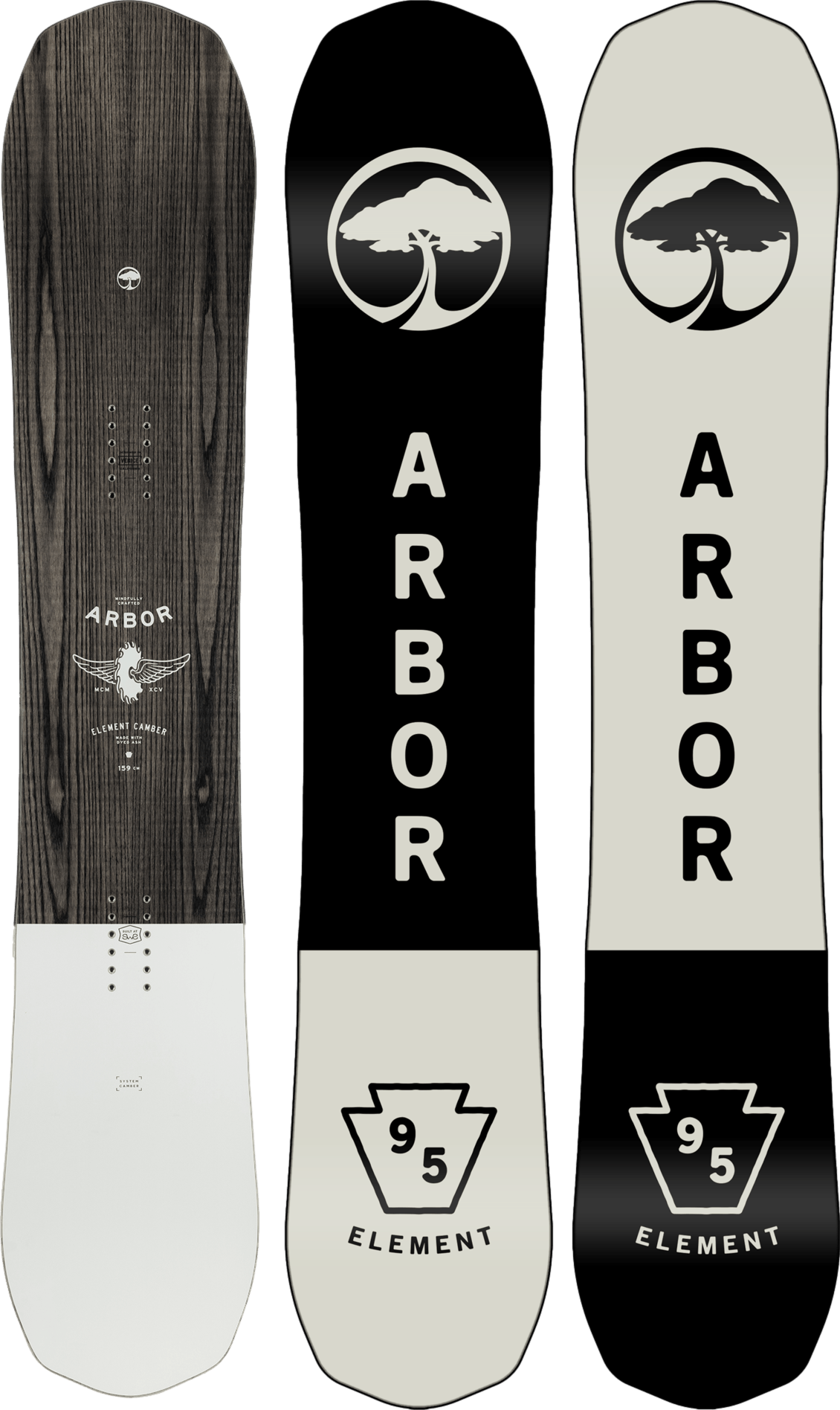 Arbor Element Camber Snowboard · 2023 · 156 cm