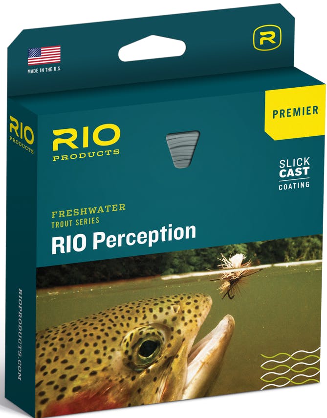 Rio Freshwater Trout Series Premier Rio Perception · WF · 3wt · Floating · Green-Camo