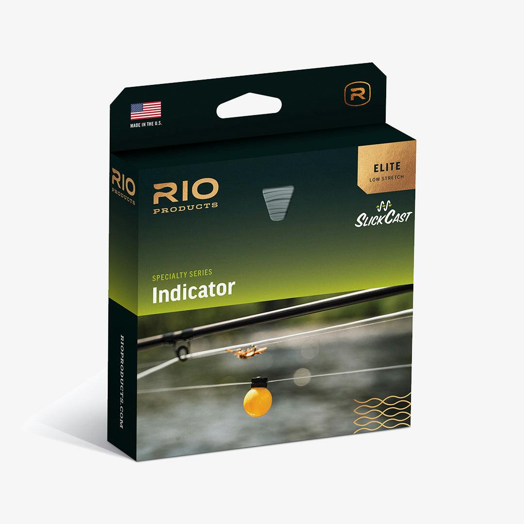 Rio Freshwater Specialty Series Elite Indicator Fly Line · WF · 8wt · Floating · White - Red - Gray