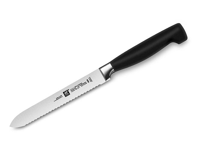 Zwilling Four Star 5" Serrated Utility Knife