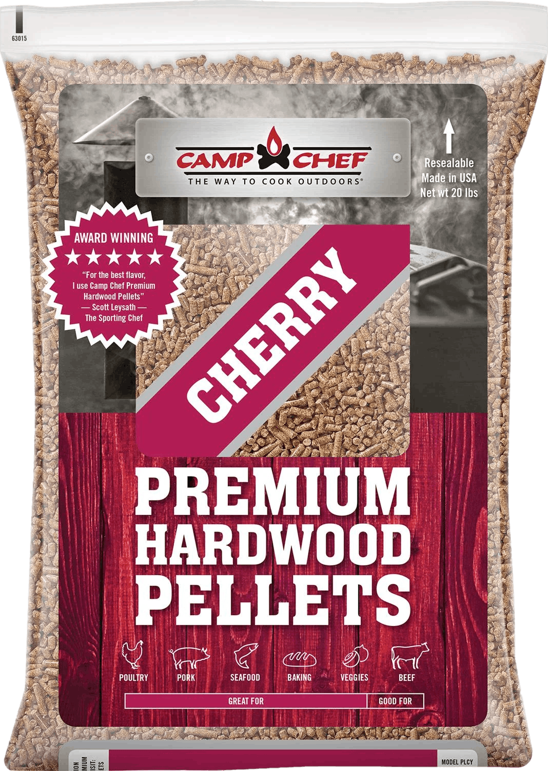 Camp Chef Premium Hardwood BBQ Pellets · Cherry