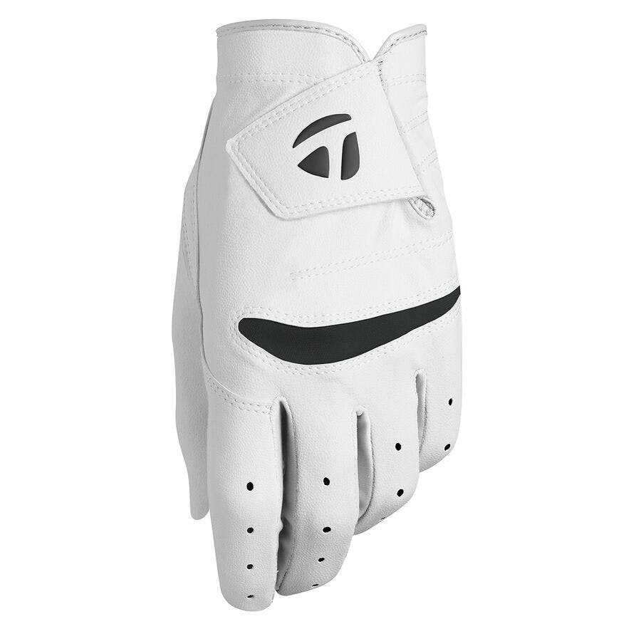 TaylorMade Stratus Soft Golf Glove · Left Hand · XXL · White/Black