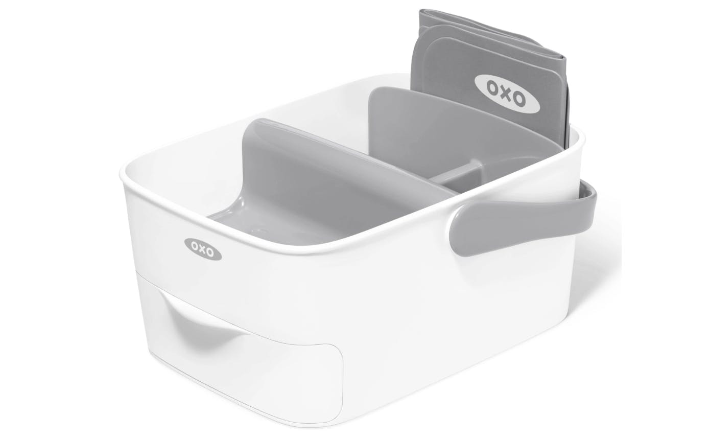 The Oxo Tot Diaper Caddy.