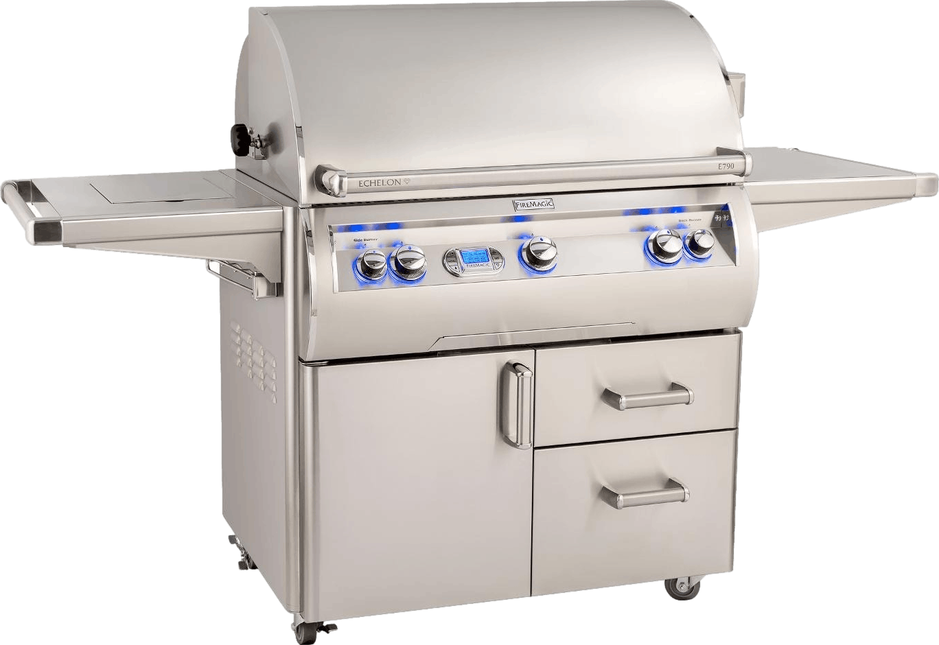 Fire Magic Echelon Diamond E790S Gas Grill with Side Burner, Rotisserie, and Digital Thermometer · 36 in. · Propane