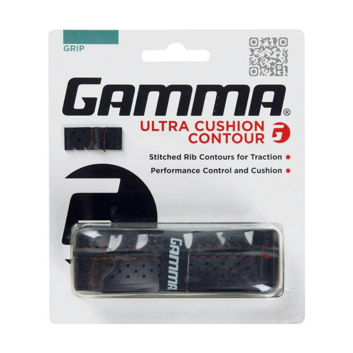 Gamma Ultra Cushion Contour Replacement Grip (1x) (Black)