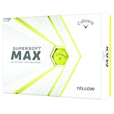 Callaway Supersoft Max Yellow Golf Balls - Dozen - Callaway Supersoft Max Yellow Golf Balls - Dozen