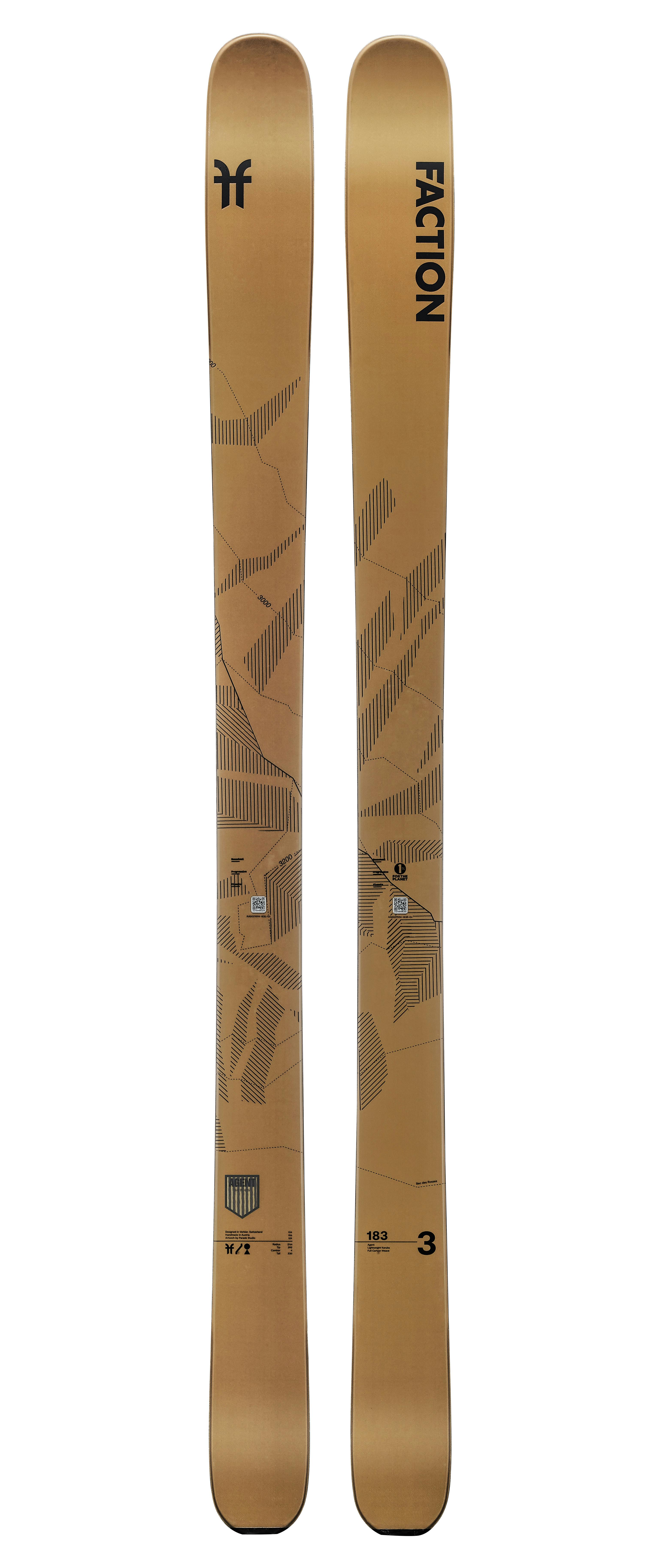 Faction Agent 3 Skis · 2024 · 172 cm