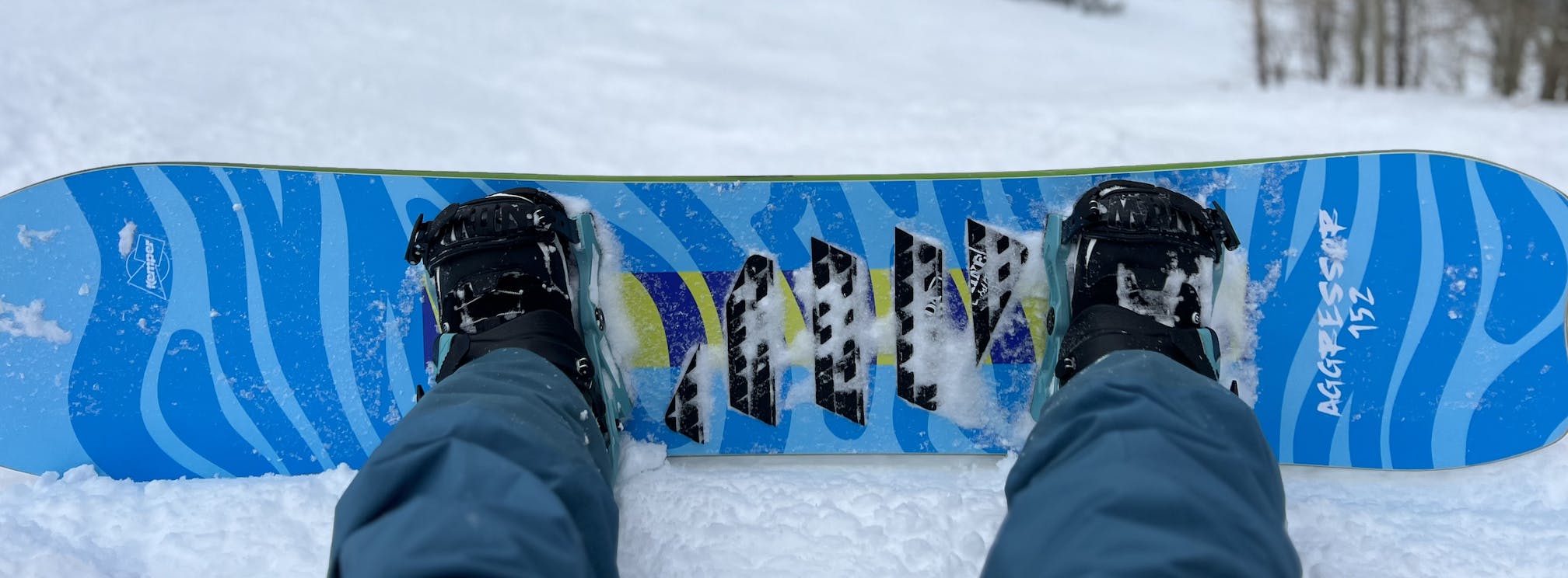 Top down view of the Kemper Aggressor 1989/1990 Snowboard · 2022. 